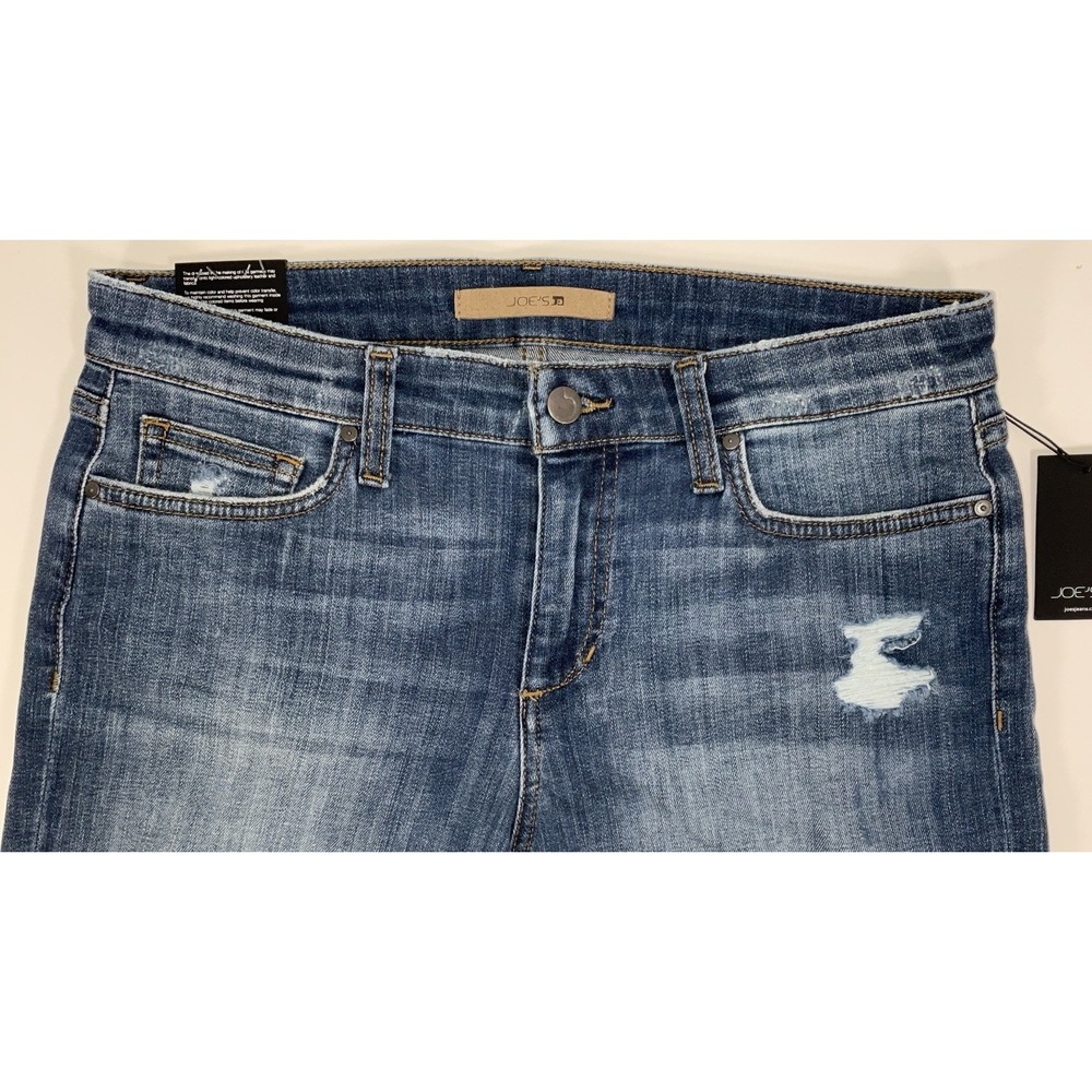 NWT Women's Joe's Jeans Distressed Easy Bermuda Cut Off Shorts Sz 29 (31"X 8") - Picture 3 of 7